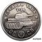  100 рублей 1945 «Средний танк Т-34» (коллекционная сувенирная монета), фото 1 